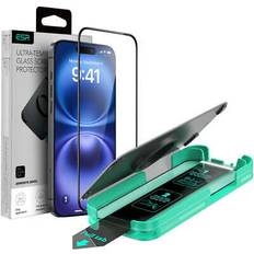 ESR Skärmskydd ESR Gehärtetes glas mit applikator für iphone 16 esr displayschutzglas hartglas glas 6,78 cm