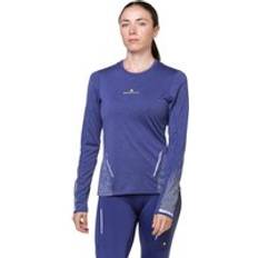 Ronhill Tops Ronhill Tech Reflect L/S Running Tee Womens Deep Ocean/Reflect