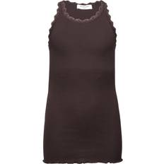 Rosemunde Blusen Rosemunde Top Lang Dark Espresso