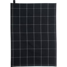 Torchons de cuisine vente Winkler Doha Recyceltes Geschirrtuch 50 x 70 cm - Noir Küchenhandtuch Schwarz (70x)