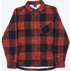 Fleece Paidat Black Diamond M Project Lined Flannel - Iron Red/Black