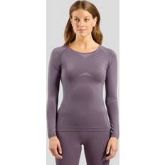 Donna - Grigio Set di Strati di Base Odlo Damen Fundamentals Performance Warm Set lila