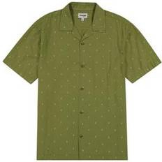 Wrangler Man Overhemden Wrangler Shirt Resort - Vert