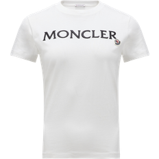 Moncler Vrouw T-shirts Moncler T-shirt À Logo Brodé - COLLECTION