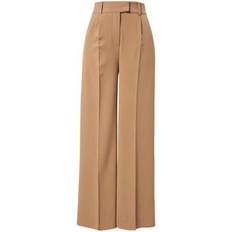 B.Young Femme Pantalons B.Young Bundfaltenhose Frau Danta Marron