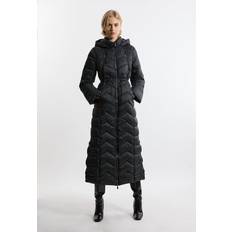 Zipper Coats Karen Millen Tall Lightweight Packable Maxi Coat Black