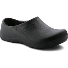 Birkenstock Black Clogs Birkenstock Profi-Birki Polyurethane Clog Regular Width In Black Black