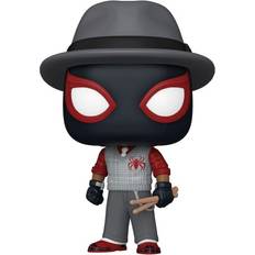 Spider-Man Figuriner Funko Spiderman 2 POP Games Figur City Sounds Miles 9 cm