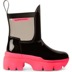 Giuseppe Zanotti Boots Giuseppe Zanotti Apocalypse Riot logo-patch boots women Rubber/Polyester/Polyester/PVC/Polyurethane/Polyurethane/PVC Black