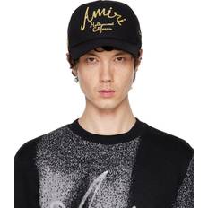 Amiri Accessoires Amiri Black Hollywood' Canvas Cap Black UNI