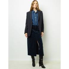 Corduroy Skirts Gerard Darel Cassidie Corduory Skirt, Navy