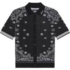 Amiri Tops Amiri Black Bandana Shirt Black