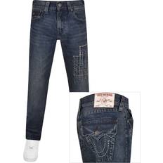 True Religion Trousers & Shorts True Religion Ricky Sashiko Dark Wash Jeans Blue