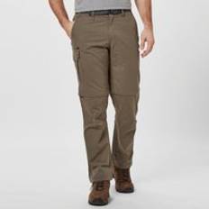 Brasher Men's Convertible Trouser, Brown 30L