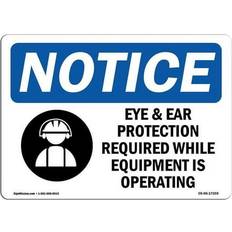 Office Supplies SignMission OSHA Notice Sign 12 x 18 in - PPE Multiple Sign