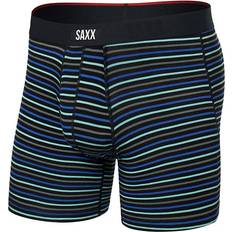 Viscose Men's Underwear Saxx Vibe Xtra Boxer Brief - Black