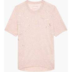 Zadig & Voltaire Womens Sweet Ida Diamante-wings Cashmere T-shirt SWEET