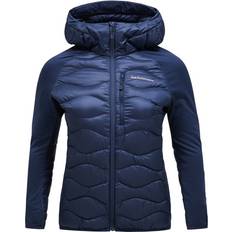 Women's Helium Down Hybrid Hood Down jacket S, blue