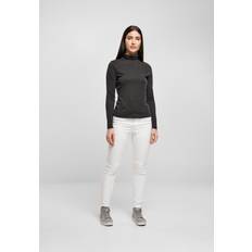 Modal Pulls Urban Classics Rollkragenpullover mit langen Ärmeln, Frau Modal Noir