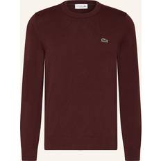 Lacoste Red Jumpers Lacoste Pullover Burgundy Red