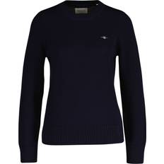 Gant Dame Sweatere Gant Pullover blå