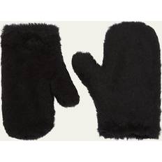 Max Mara Handsker & Vanter Max Mara Alpaca-Wool-Silk Gloves black