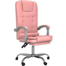 vidaXL 349671 Pink Kontorsstol 122cm