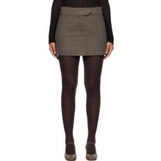 Brown Sion Miniskirt 901 Mixed Brown Twee