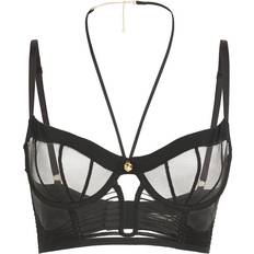 Aubade Shapewear & Unterwäsche Aubade Sumptuous Waves Half Cup Bustier Black