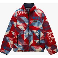 Vêtements d'extérieur Napapijri Argient All-Over Print Fleece, Multi