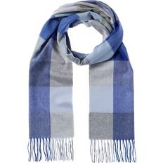 Amicale Amicale Cashmere Buffalo Check Cashmere Scarf