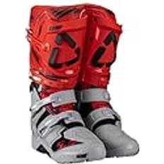 LEATT FlexLock Enduro S23, Stiefel Grau/Rot/Schwarz