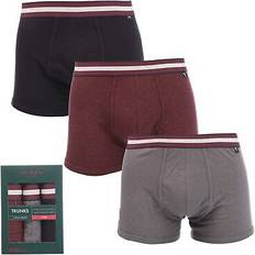 Ted Baker Men's Underwear Ted Baker Pack of Cotton Trunks Black