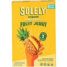 Fruit Snacks Solely Organic Pineapple Fruit Jerky 115g 1pack