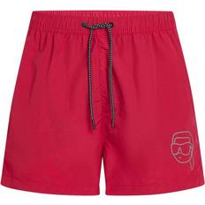 Karl Lagerfeld Ikonik swim shorts men Polyamide Red