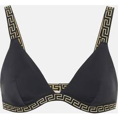 Versace Bikini Tops Versace ICON Tape Bikini Top Black