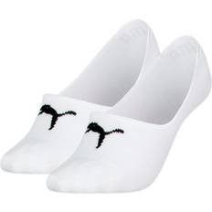 Puma Strumpor Puma Women's Puma's Invisible Footie Socks pack, White, 39-42, Clothing White 39-42
