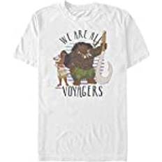 Disney Kläder Disney Unisex Moana We Are All Voyagers Organic kortärmad T-shirt, Vit