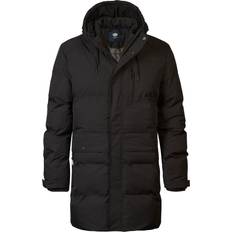 Petrol Industries Long Hooded Parka - Black