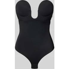 A Bodyt Magic Bodyfashion Low Back Body Damen Mikrofaser, schwarz