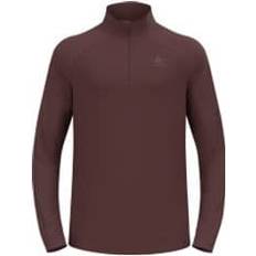 Herren - Violett Oberteile Odlo zip essential ceramiwarm pullover violett