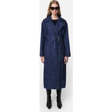 Blue - Trenchcoats Apparis Tate Denim Trench Coat in Blue. L, S, XL, XS