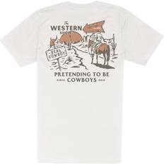 Sendero Provisions Co. Men's Western Show T-Shirt White