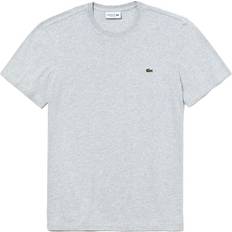 Lacoste Grey T-shirts Lacoste Logo T Shirt Grey