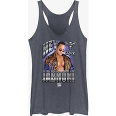 Tank Tops BoxLunch WWE The Rock Hey Jabroni Womens Tank Top NAVY HTR