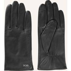 Handskar & Vantar BOSS Leather Gloves Knitted Lining Touchscreen Friendly Fingertips