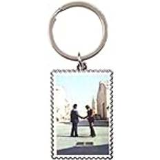 Pink Floyd Wish You Were Here Stamp Keychain