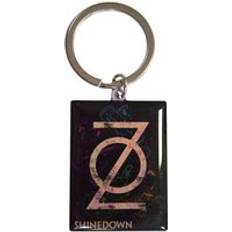 Shinedown Keychain Planet Zero Logo