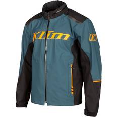 Klim Motorcycle Jackets Klim Enduro S4, textile jacket waterproof color: Petrol/Black/Orange