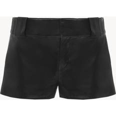 Shorts Chloe Shorts Aus Leder - Schwarz